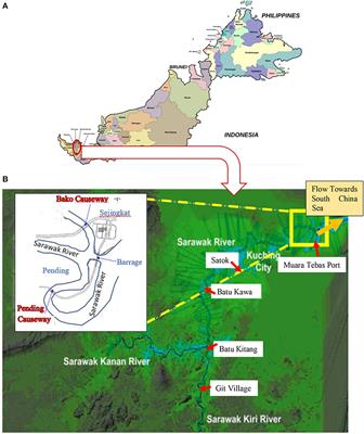 Climate change impacts on sea level rise to flood depth and extent of Sarawak River